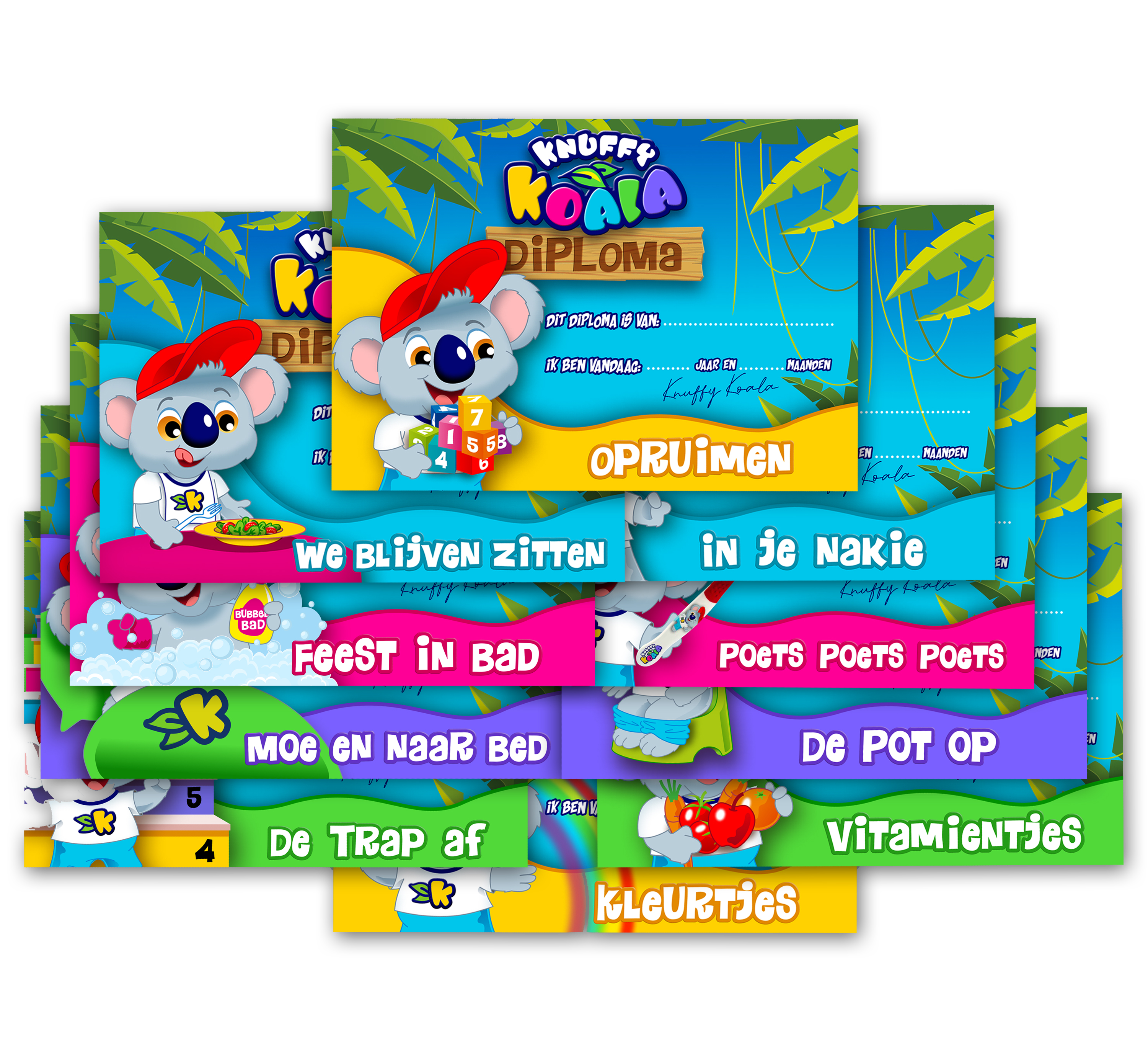 Knuffy Koala - Diploma's copy