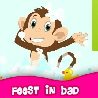 Het is natuurlijk altijd lastig om in bad te gaan terwijl je liever wilt spelen met je leuke speelgoed! Maar, in bad gaan kan ook heel leuk zijn. Kijk maar eens naar deze beestenboel in bad. De olifant, krokodil, chimpansee en ooievaar maken er één groot feest van. Kan jij dat ook?

Knuffel van Knuffy!